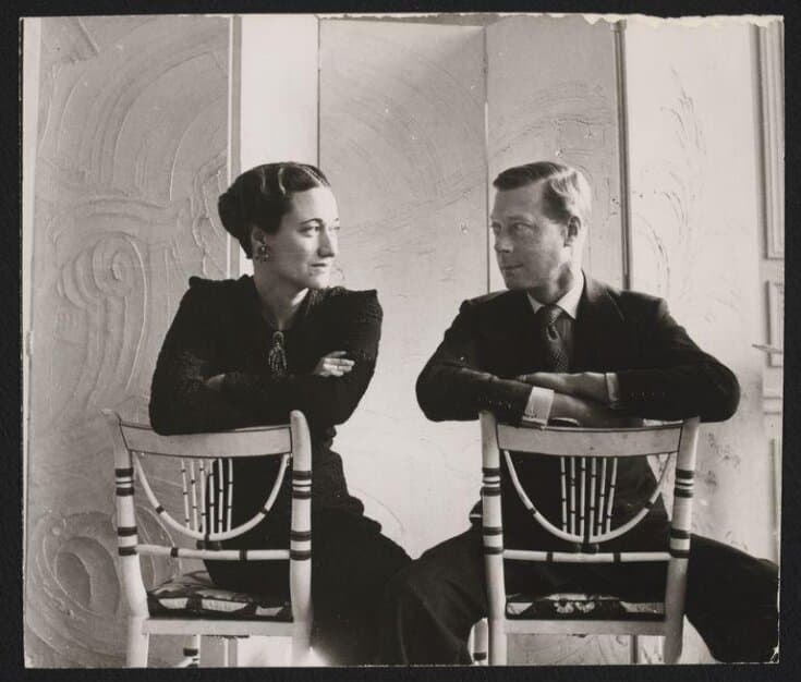 Walis Simpson en Edward gefotografeerd in 1939 Kennisbank Zilver.nl